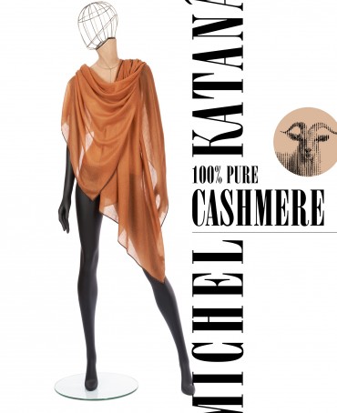 Палантин Унисекс Jq.CASH40_24-JAQUARD-1/MIE